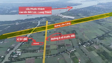 Bán đất 5124m² giá 6.6 tỷ Xã Đại Phước