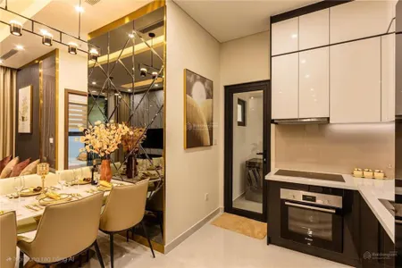 Căn hộ 40m2 cho người trẻ yêu thích không gian ấm áp tiện nghi nhưng không kém phần sang trọng
