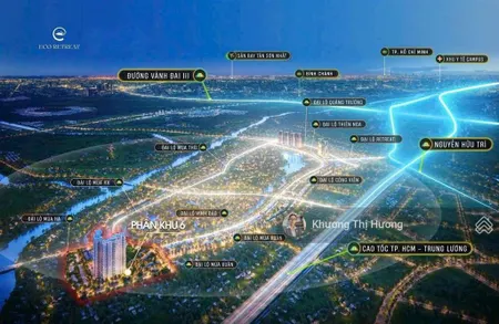 Căn hộ góc 3pn sky retreat tại eco retreat tầng đẹp