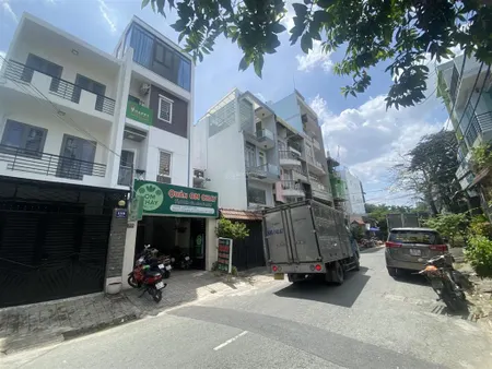 Mặt tiền đường 12m nhà 4 tầng ngan 4m dòng tiền 20tr/tháng hiếm quận 7 giá 9,9 tỷ
