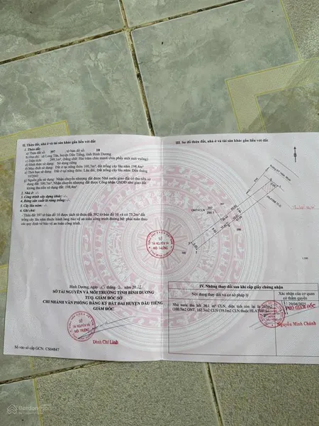 Đất mặt tiền đường đt 749 xã long tân kinh doanh buôn bán