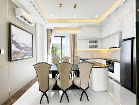 Bán căn nhà sổ riêng đẹp như biệt thự có thang máy full nội thất cao cấp, gần quận 7 chỉ 500m