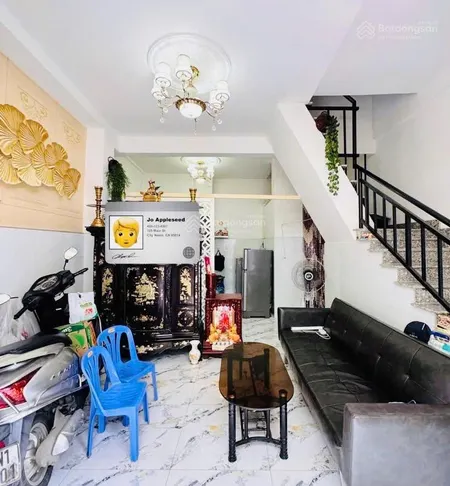 Bán nhà nở hậu 27m2 3pn & 2wc ngang hơn 4m 2 tầng bình tân tỉnh lộ 10 hoàn công đầy đủ