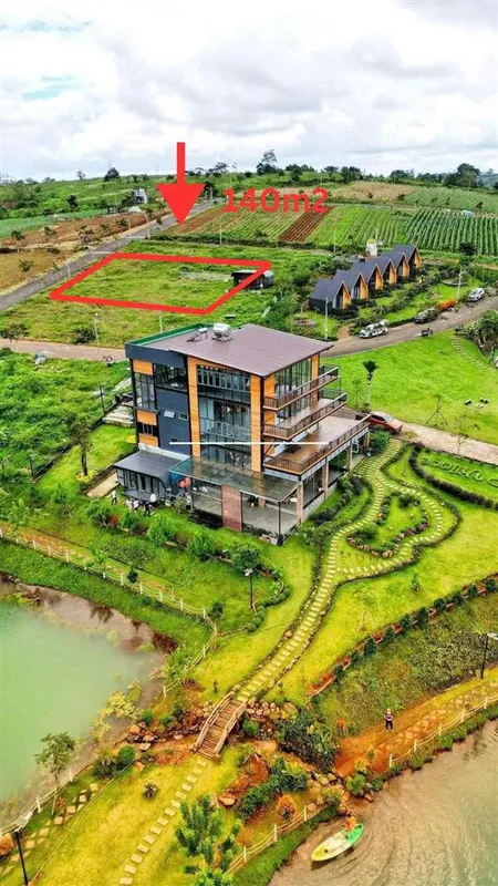 Đất nền khu nghỉ dưỡng view hồ bảo lộc