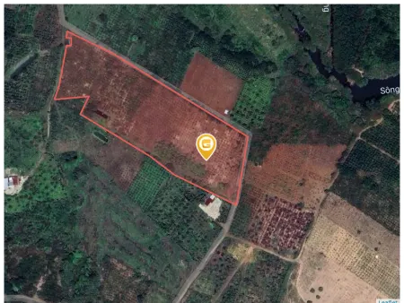 Bán đất 18338.1m² ngang 300m giá 5.5 tỷ Xã Krông Năng