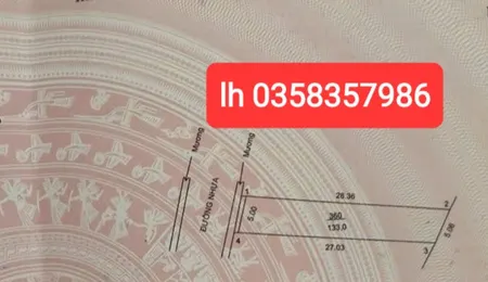 Bán đất 133m² ngang 5m giá 4.79 tỷ Xã Kim Anh