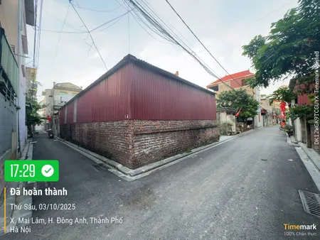 Bán đất 70m² ngang 4.38m giá 8.12 tỷ Xã Đông Anh