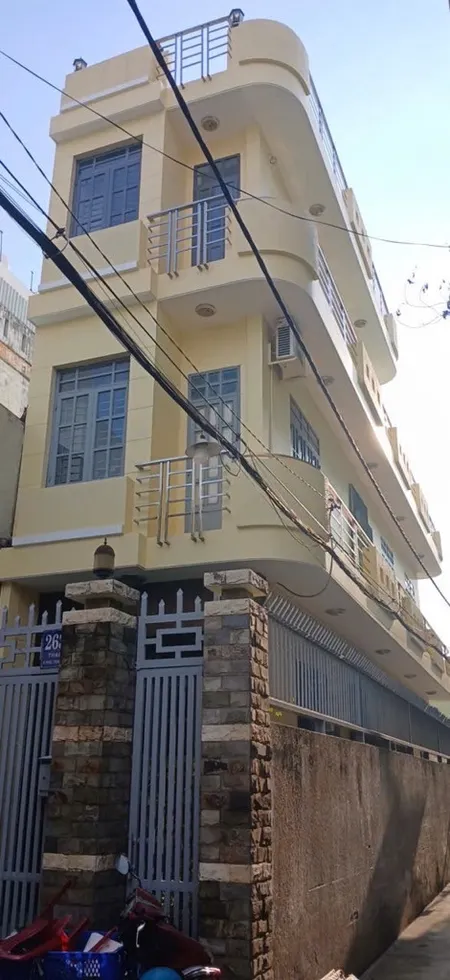 Nhà Thạch Lam, 4 tầng, 83m², hẻm Oto thông , 4x21m giá 7.9 tỷ, Tân Phú