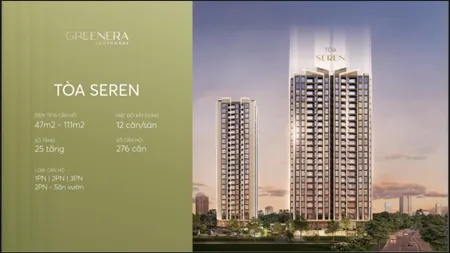 🌿 BOOKING TÒA SEREN (SM3) – GREENERA SOUTHMARK NGỌC HỒI 🌿