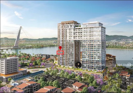 Căn dualkey view cầu trần thị lý, tòa tháp 69 tầng đà nẵng downtown diện tích 93,2m giá 7,8 tỷ