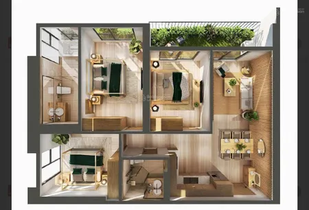Chính chủ gửi bán căn hộ 3pn2wc skyforest 7,6 tỷ
