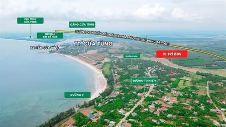 Đất biển cửa tùng vị trí tốt, giá chỉ 3xx