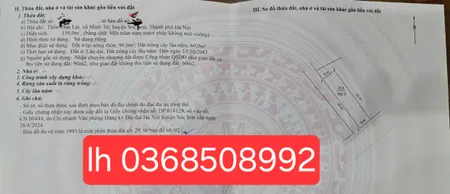 Bán đất 150m² ngang 6m giá 4.2 tỷ Xã Kim Anh
