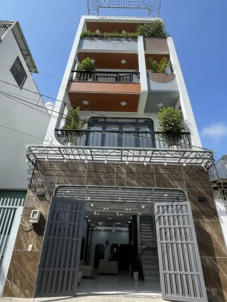 ⭐️ Nhà mới SHR 4 tầng HXT 96m2, Vuông – Thạnh Xuân 25 Quận 12