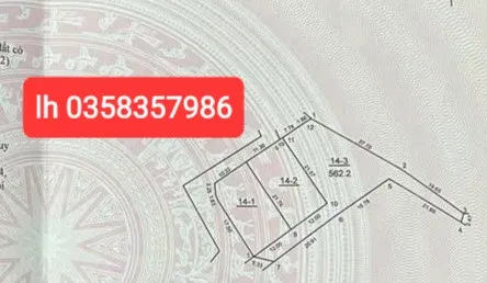 Bán đất 562m² ngang 20m giá 4.6 tỷ Xã Sóc Sơn