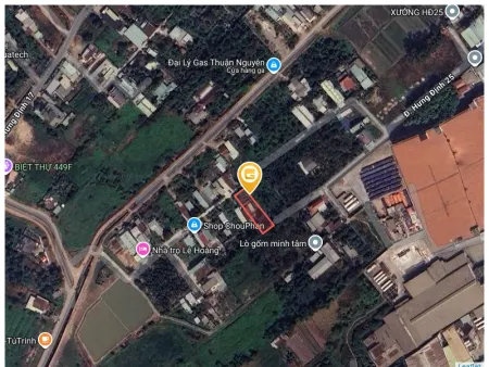 Bán đất 561.3m² giá 6.6 tỷ Phường Thuận An