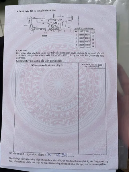 Chính chủ cần bán gấp lô đất mặt tiền ngang 9m ngay Lò Lu Q9 đang mở rộng, giá thấp hơn tt 20%