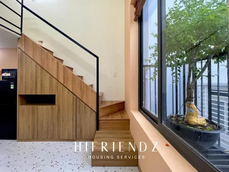 Duplex ban công - Nội thất siêu sịn - phòng mới 100%