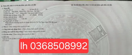Bán đất 80m² ngang 4m giá 1.9 tỷ Xã Kim Anh