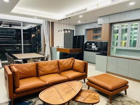 Cho Thuê Căn Hộ Đảo Kim Cương (Diamond Island) 3PN 123m² Full Nội Thất, View Sông Thoáng, Giá 45 Triệu/Tháng