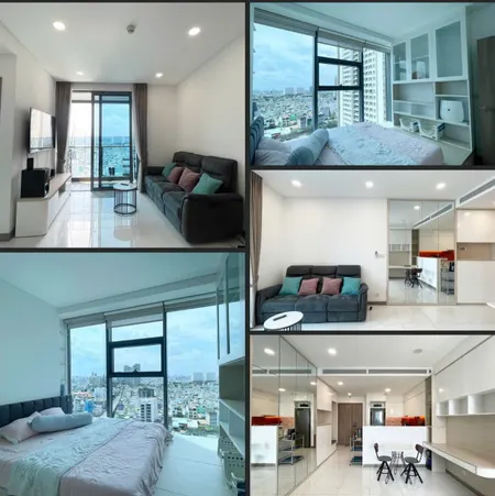 Cho Thuê Căn Hộ Sunwah Pearl 1 Phòng Ngủ 55m² View City, Full Nội Thất, Giá 22 Triệu/Tháng