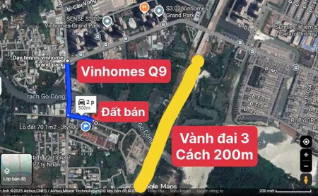 Thiện chí bán lô đất hẻm 8m ngay Nguyễn Xiễn sát bên Vinhomes Q9 58m2 giá 3.35 tỷ