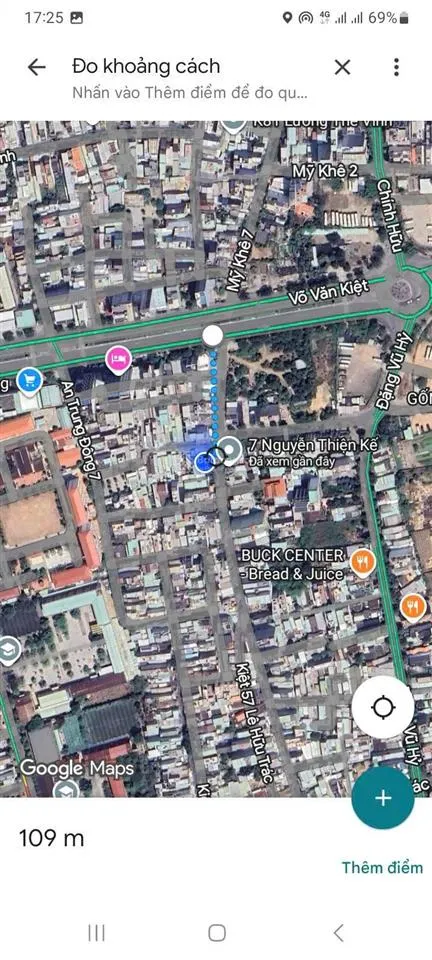 Bán đất 120m² nguyễn thiện kế, sơn trà gần biển, gần võ văn kiệt, giá tốt