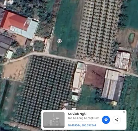 Bán đất 120m2 giá 450 triệu ở châu thị kim, an vĩnh ngãi, tân an, long an view đẹp