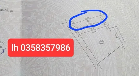 Bán đất 121m² ngang 5m giá 4.3 tỷ Xã Sóc Sơn