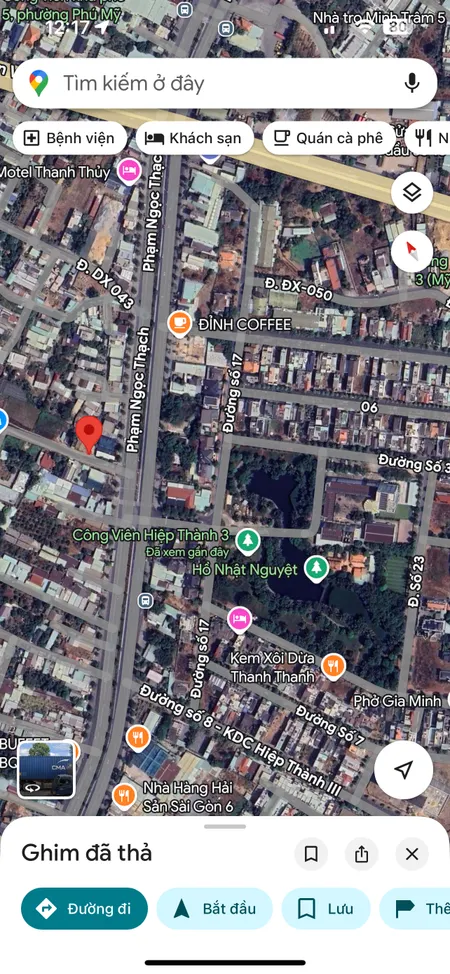 Đất Phú Mỹ cũ sát bên Hiệp Thành (Phường Bình Dương-TP.HCM) đối diện ngay KDC HT3 đi bộ qua hưởng mọi tiện ích