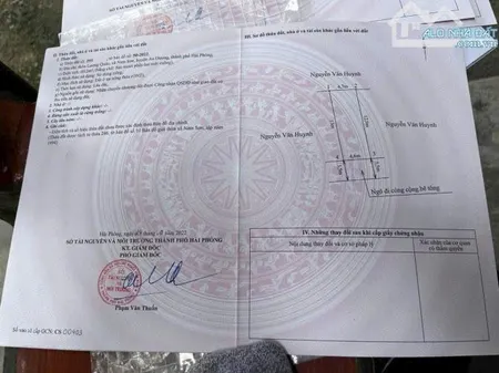 💥💥💥 BÁN ĐẤT LƯƠNG QUÁN – NAM SƠN – AN DƯƠNG diện tích 60m², ngang 4,6m, nở hậu phong thủy tốt.
-