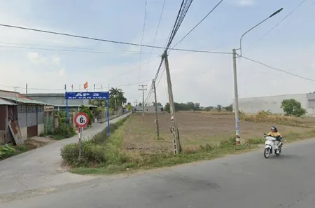 Bán 10.698m2 có 1383m2 thổ cư, mặt tiền Nguyễn Hữu Trí, Tân Bửu, Bến Lức, Long An