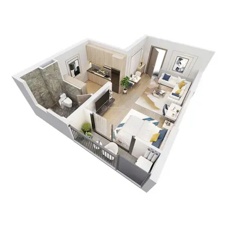 Bán gấp căn hộ tại the zurich zr2.0909 vinhomes ocean park, 3,15 tỷ bao phí chuyển nhượng, 40,8m2