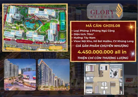 Độc quyền căn gh3 15.18 vinhome grand park quận 9