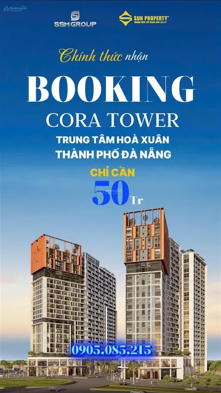 Sun cora căn hộ trung tâm đà nẵng