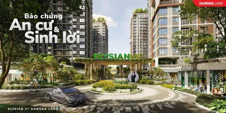 Elysian 2pn hướng đông view sông giá 5ty670 miễn 5 năm pql