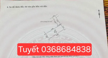 Bán đất 83.8m² ngang 5.1m giá 4.75 tỷ Xã Đông Anh