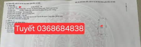 Bán đất 93m² ngang 6.1m giá 7 tỷ Xã Đông Anh