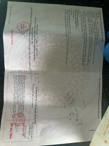 Bán đất Phú An Bến Cát mặt tiền DT748, 7x35 giá 3ty200