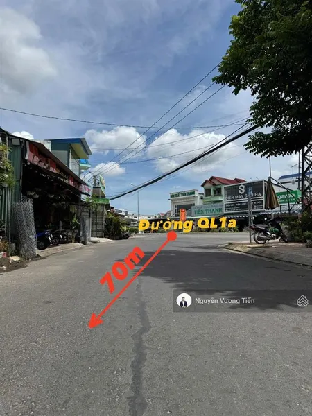 Bán đất trung tâm diên khánh 51,4m² gần ql1a hẻm ô tô thông giá 1,079 tỷ
