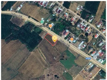 Bán đất 1484.7m² ngang 55m giá 2 tỷ Xã Vân Hòa