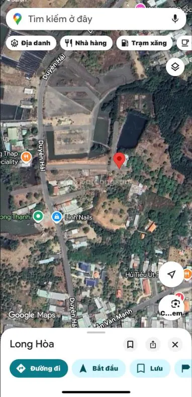 Bán đất mặt tiền duyên hải, xã long hòa, cần giờ 1,5ha có 5.000m² đất ở, giá chỉ 15 triệu/m²