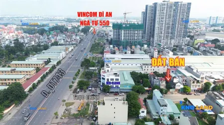 Hàng hiếm mặt tiền kinh doanh ngã tư 550, vincom dĩ an, giá đầu tư