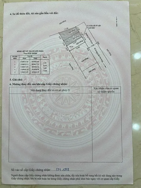 Bán nhiều lô đất ngay chân cầu him lam p tân hưng dt 56,73m2 giá bán 10.5 tỷ 0911 775 ***