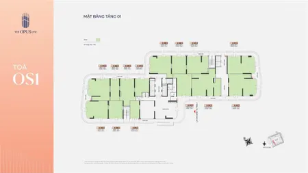 Hot! cần bán căn hộ 3pn the opus one 110m2, vay 80% ân hạn gốc 24 tháng, ck 1tỷ, tặng phí ql