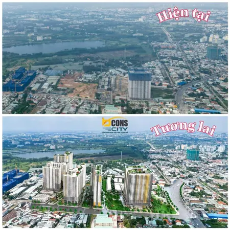 Bcons city chỉ 2,56 tỷ đã vat. chỉ thanh toán 860tr, ngân hàng cho vay 70%, sẵn hđ thuê 1214tr/th