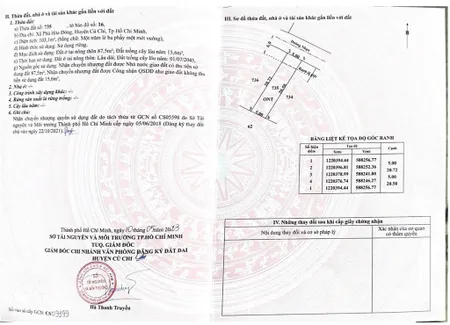 Chủ cần bán lô đất 103m2 giá 800tr, sổ hồng riêng, đ.nguyễn văn khạ, phú hòa đông