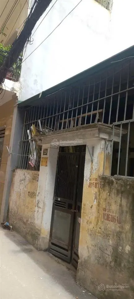 Bán đất tặng nhà cấp 4 ngô thì nhậm 60m2 mặt ngõ thông, ô tô 4 chỗ chỉ hơn 8.5 tỷ