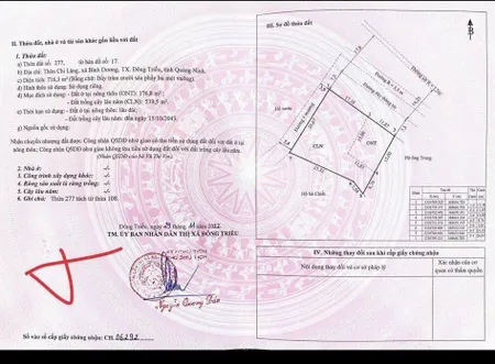 Siêu phẩm đất chính chủ vị trí đẹp nhất chi lăng, tx. đông triều