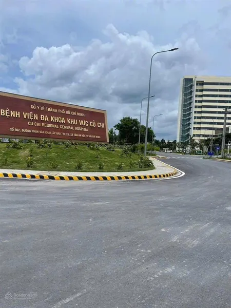 Cần bán lô đất nằm ngay trung tâm củ chi sau lưng bệnh viện củ chi.